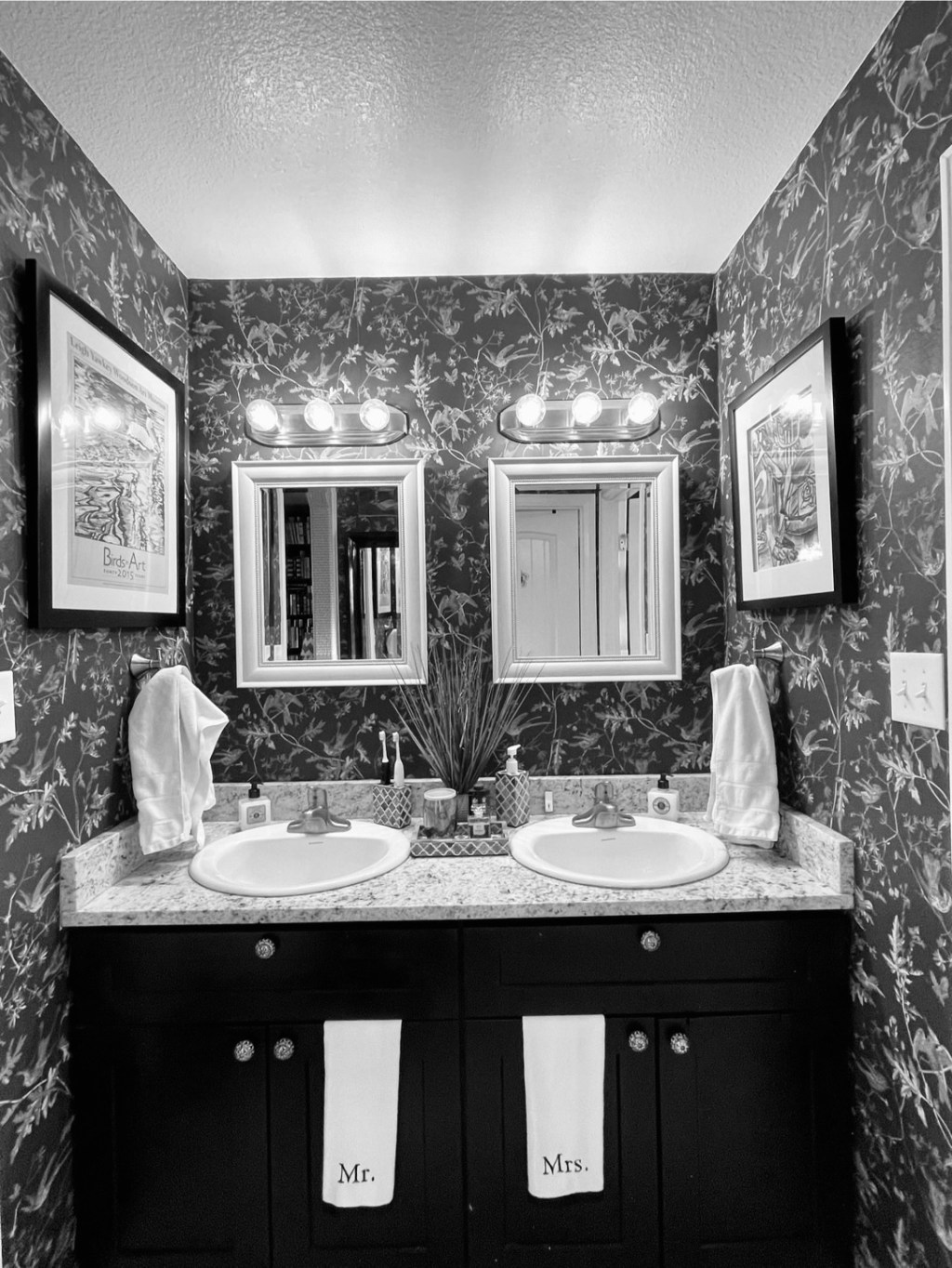 Rejoice! For the bathroom is&nbsp;decorated!